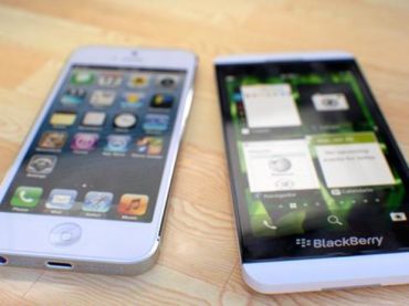 Foto: BlackBerry Z10 tiene mejor pinta que el iPhone 5